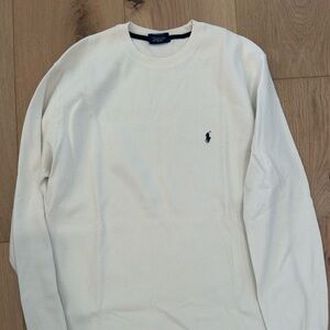 Polo Cream Long Sleeve Shirt
